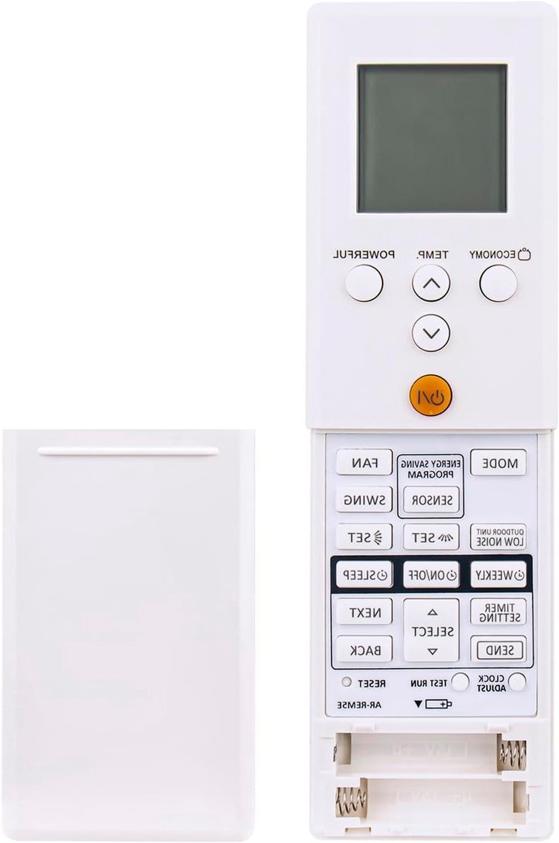 Afstandsbediening Airco - Afstandsbediening Airconditioner - Airco Bediening - Directe Compatibiliteit - 10 Meter Bereik - Wit