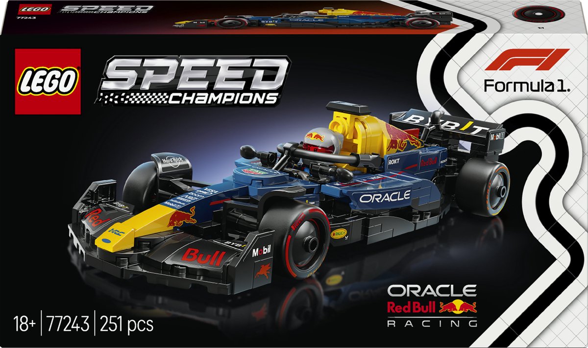 LEGO Speed Champions Oracle Red Bull Racing RB20 F1 Auto Set - 77243 — afbeelding 12