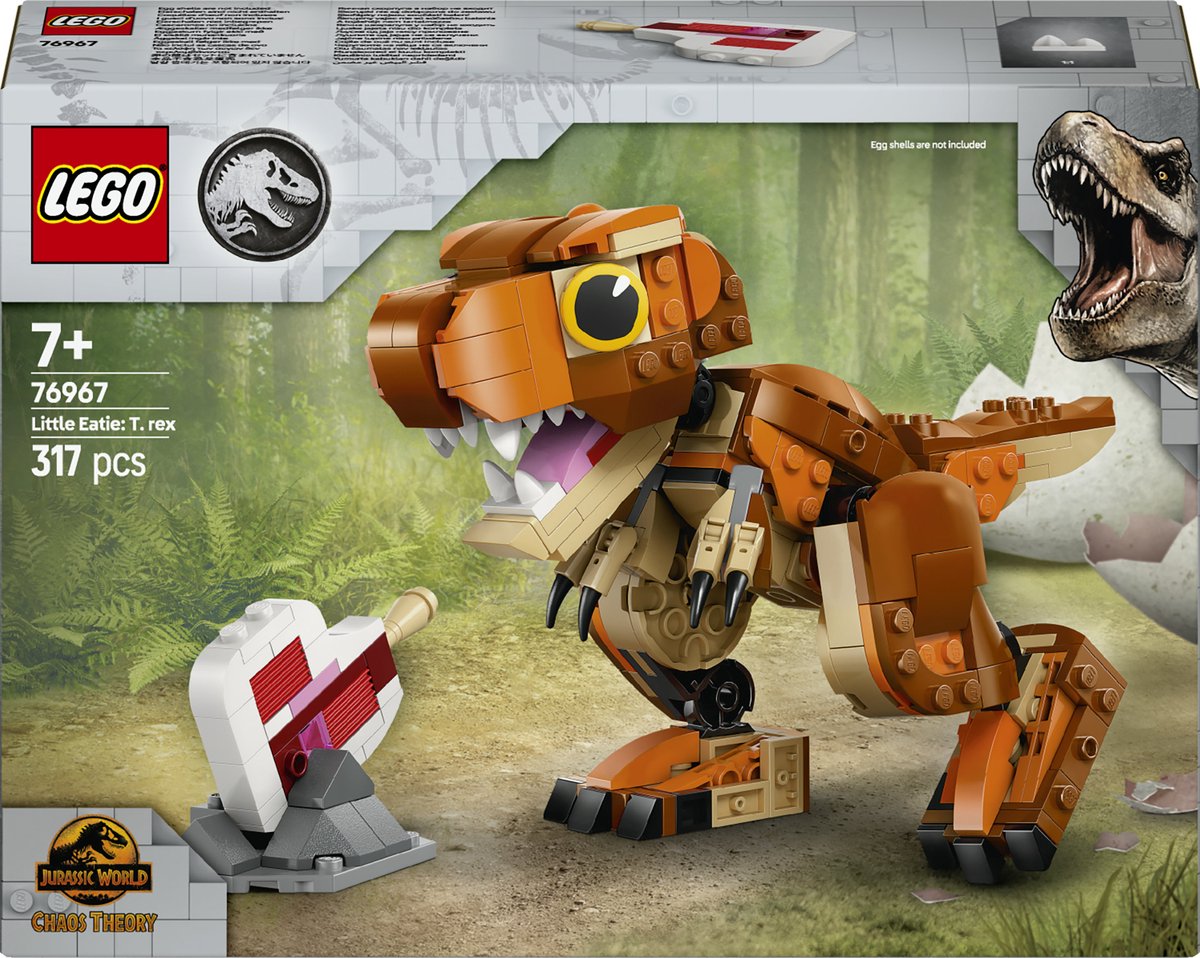 LEGO 76967 Jurassic World Kleine Eetster: T. rex