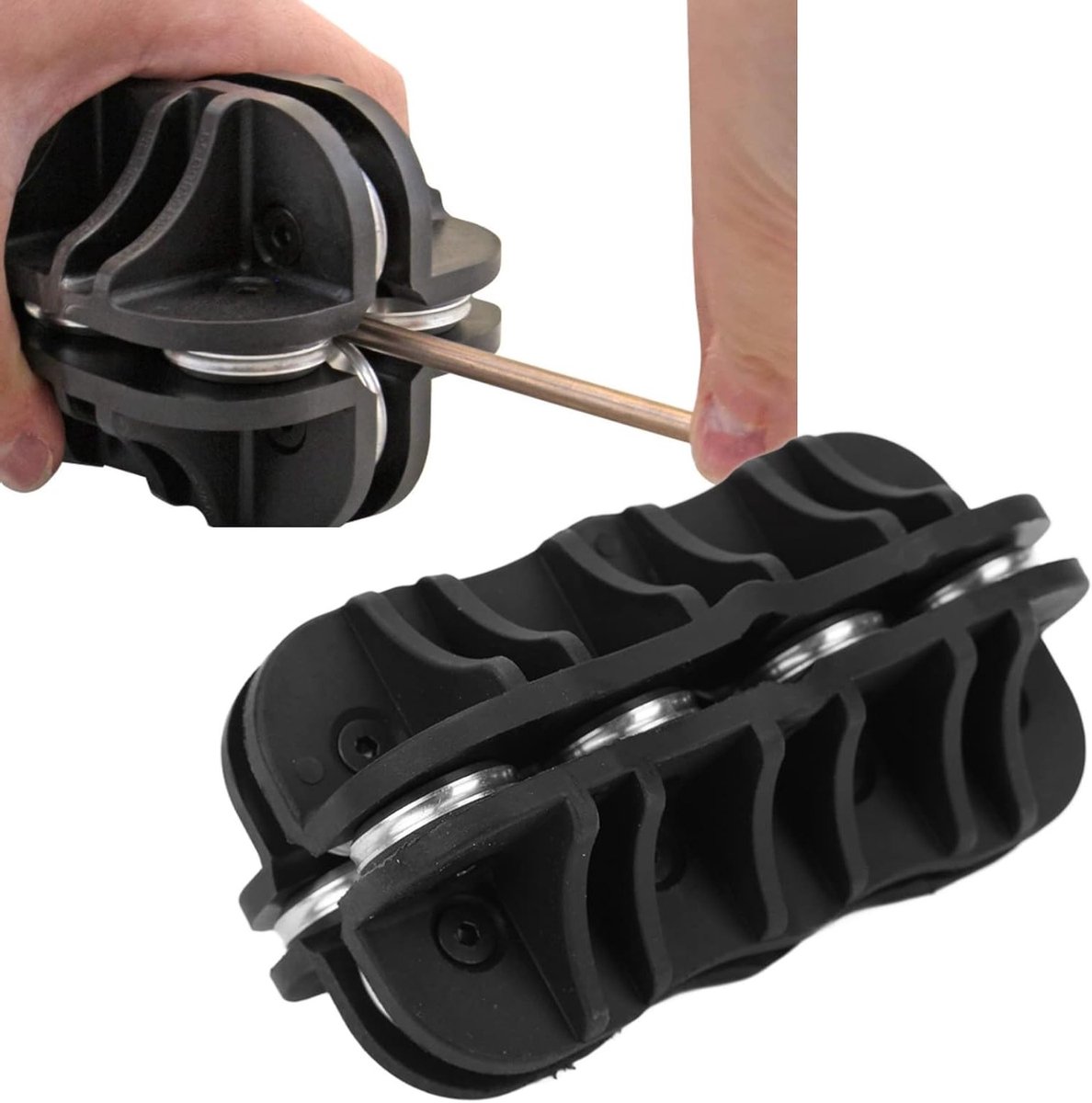 Handheld Tubing Straightener voor het Rechtmaken van 3/16in Metalen Buizen voor Rem- en Brandstofleidingen
