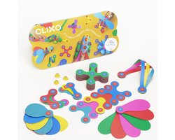 Clixo Click toys Rainbow Junior 29 X 14 Cm Rouge 43 pièces