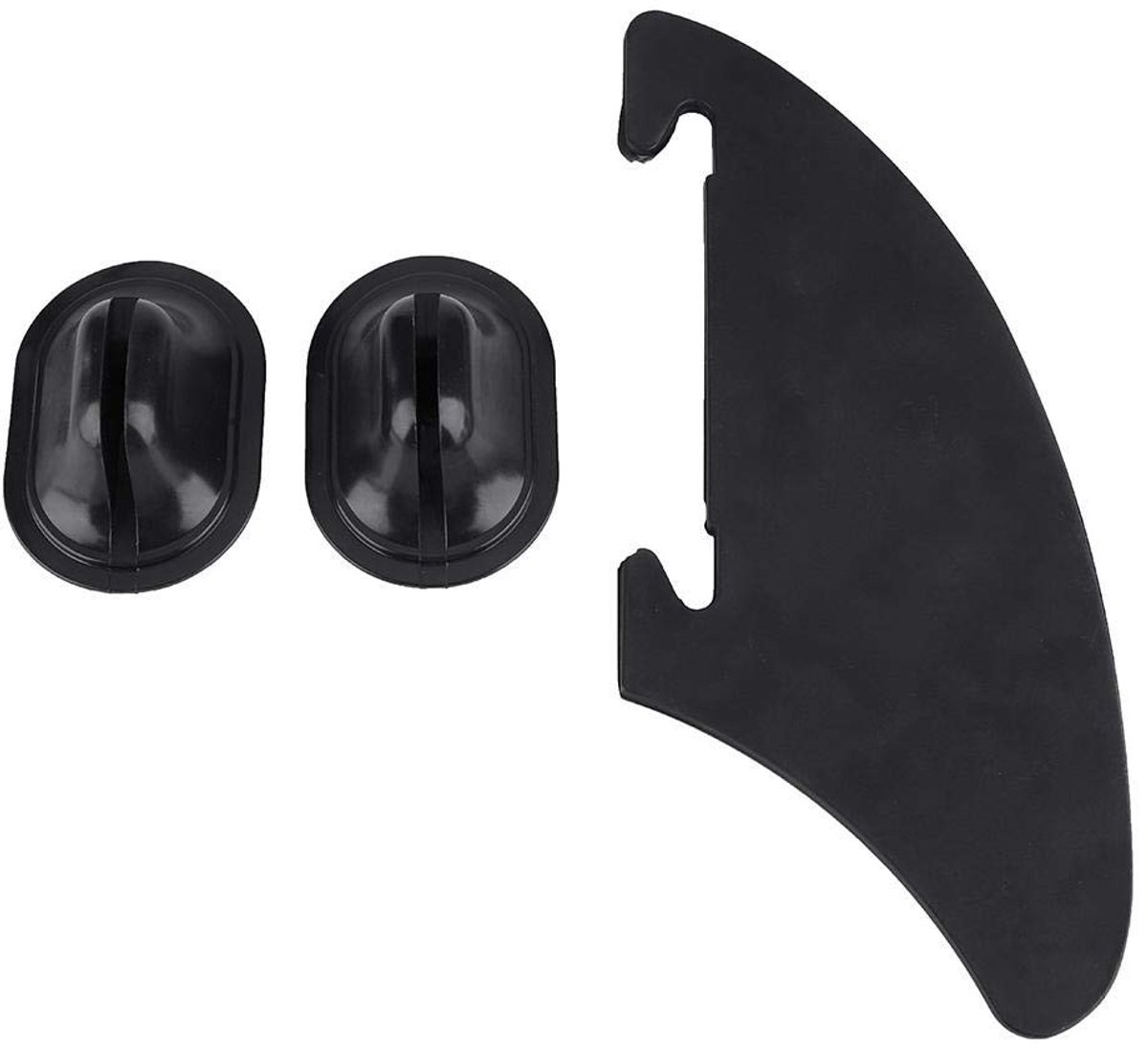Store_8 - Tracking Fin - Kayak Skeg - Verbeterde Stabiliteit - Zwart - Kayak Accessoire - Vermindert Waterweerstand - Geschikt voor de meeste kayaks