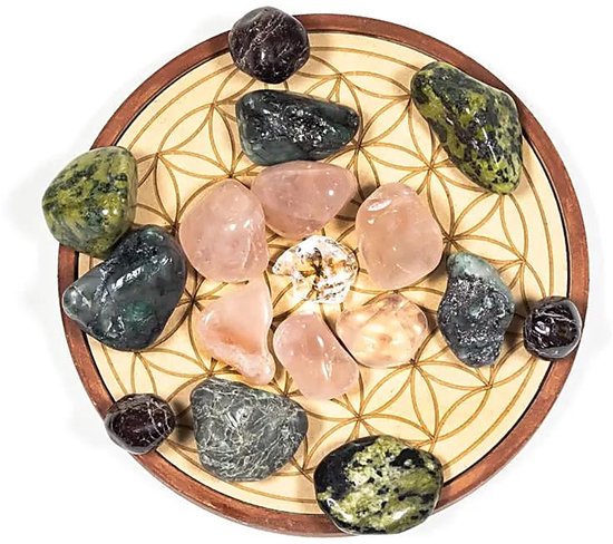 Meditatiekussen 2e Chakra Swadhishthana Geborduurd van Yogi & Yogini — afbeelding 2