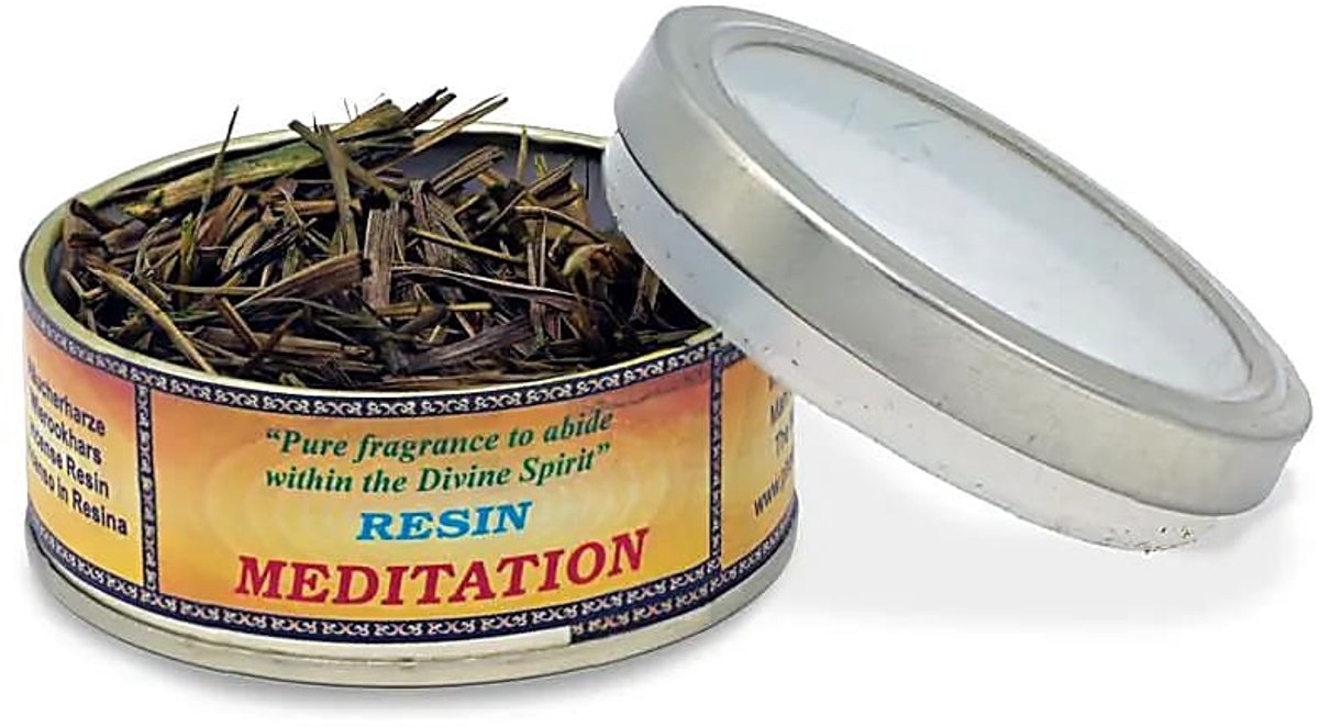 Wierookharsmeditatie - set van 4 stuks - 10 G - 10 g