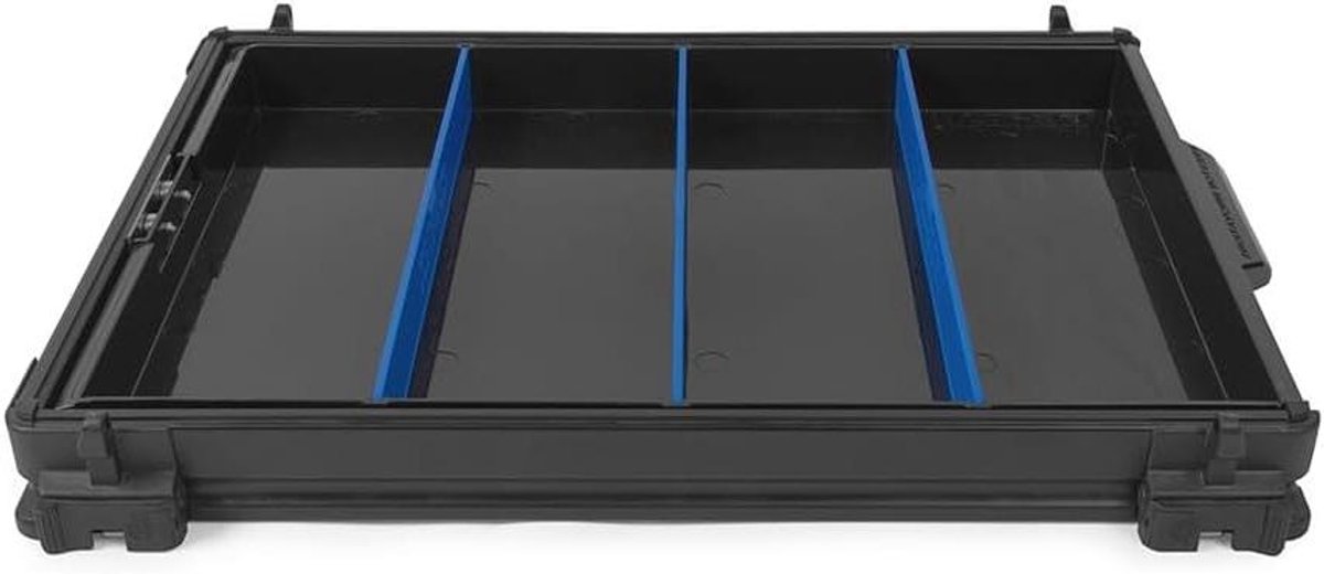 Diepe Zijlade - Opbergbak - Vissen Organiseren - Afsluitbaar - 465 x 35 x 6 cm - Grijs