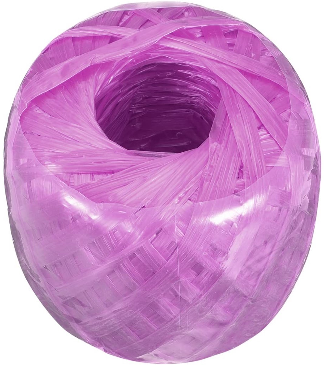 VT Goods - Polyester Nylon Touw - DIY Boekverpakking - 100m - Paars - Sterk en Duurzaam - Geschikt voor Creatieve Projecten - Perfect voor Cadeaus