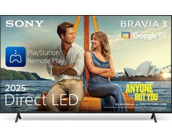 Sony Bravia 3 - 43 inch - 4K LED - 2025 - Smart TV