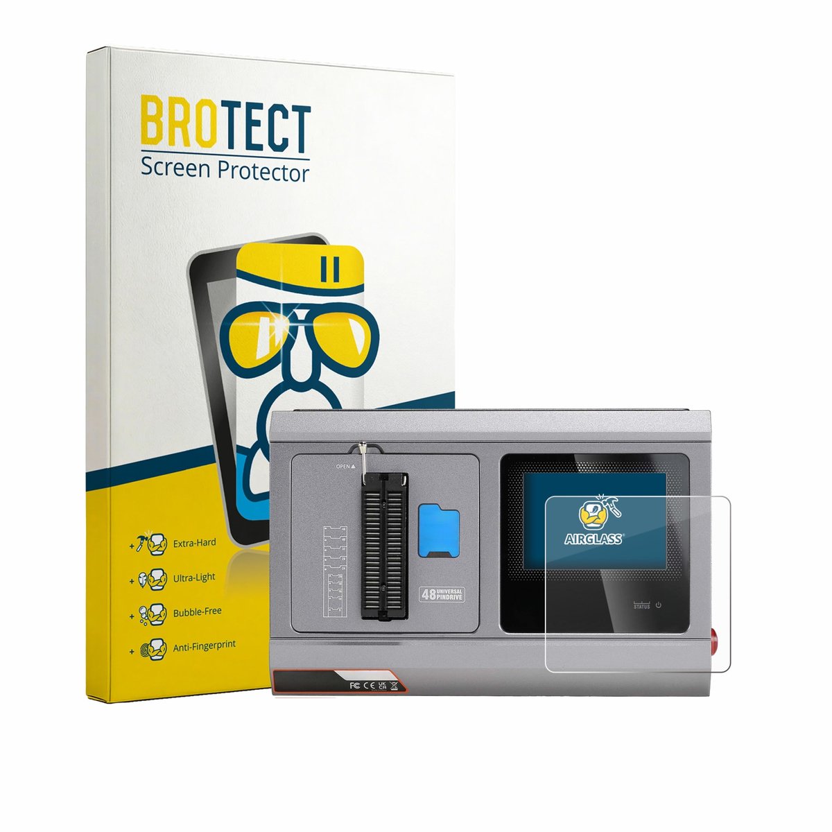 Screenprotector voor Xhorse Multi-Prog Beschermglas transparant