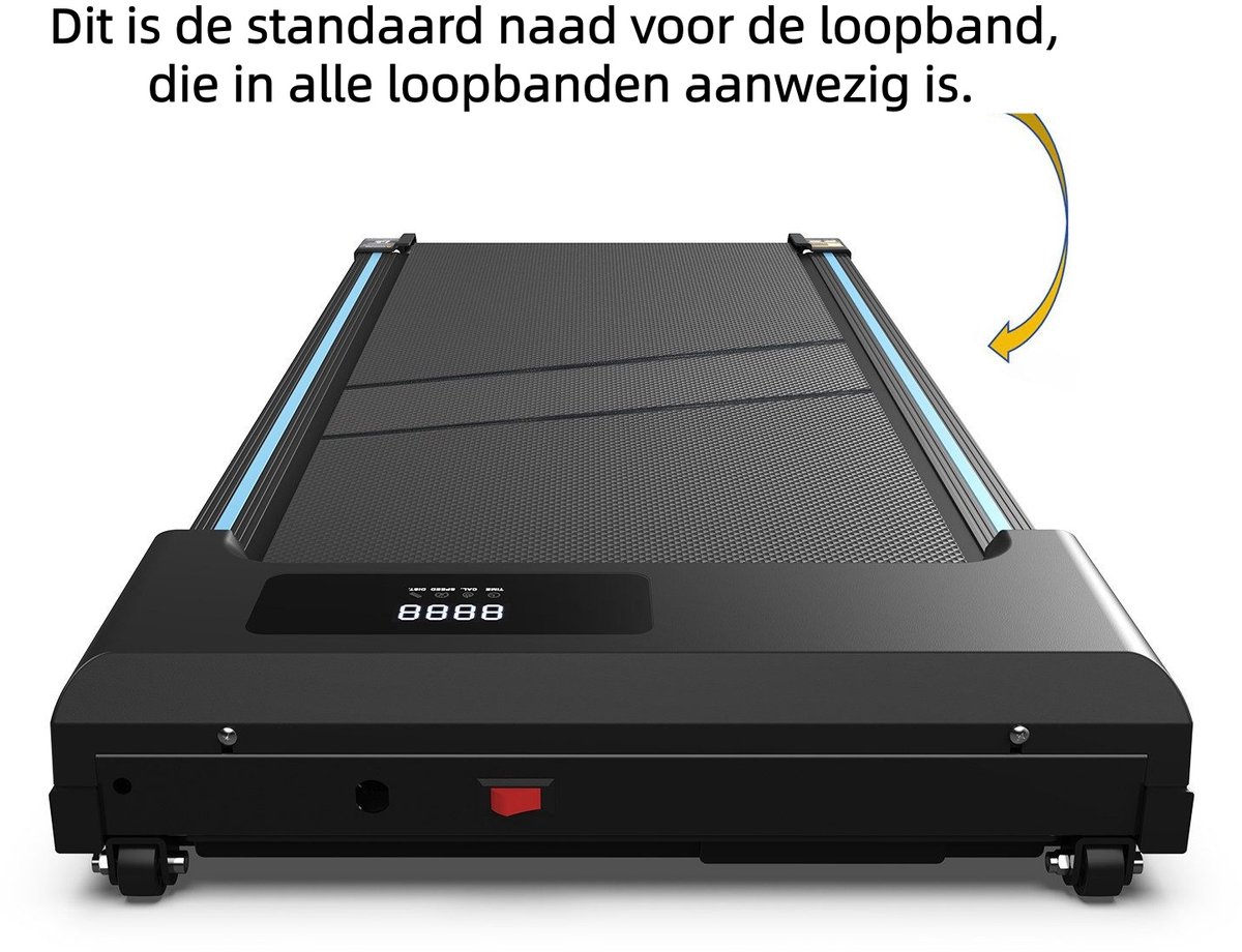 Loopband, inklapbaar voor thuisgebruik, - afbeelding 3