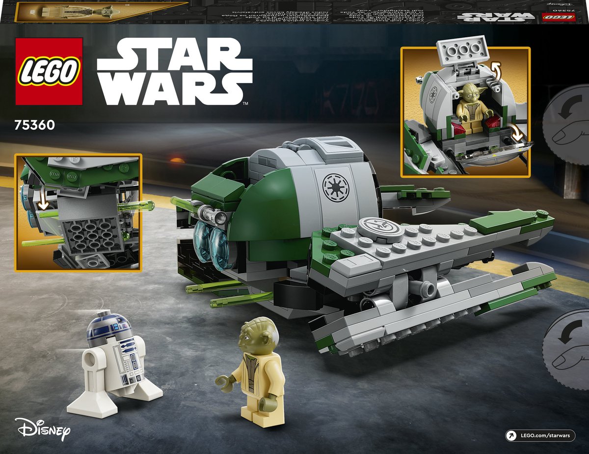 LEGO Star Wars Yoda's Jedi Starfighter - 75360 — afbeelding 5