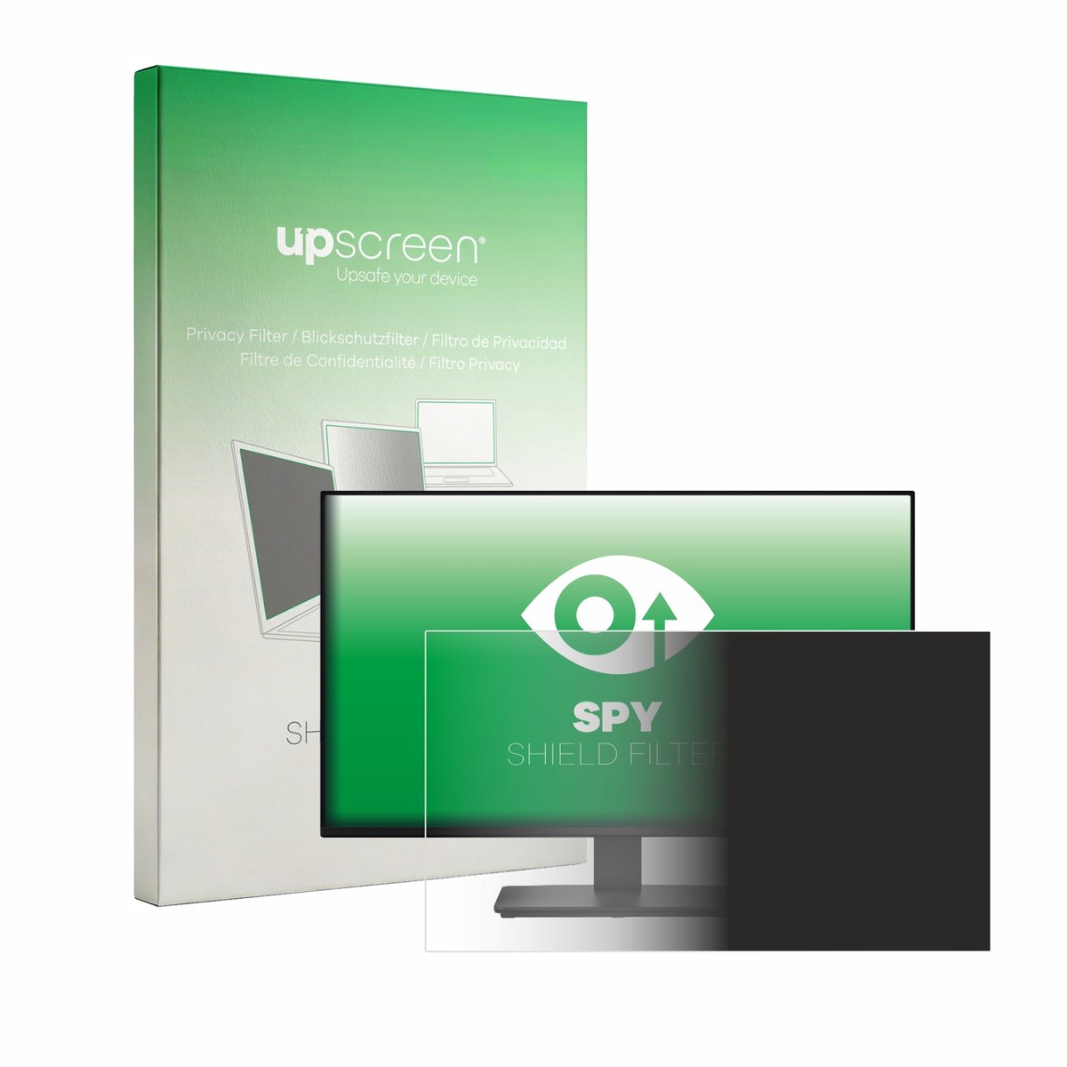 upscreen - privacyscherm voor Dell 27 SE2726D - privacy filter screenfilter Blauwlichtfilter