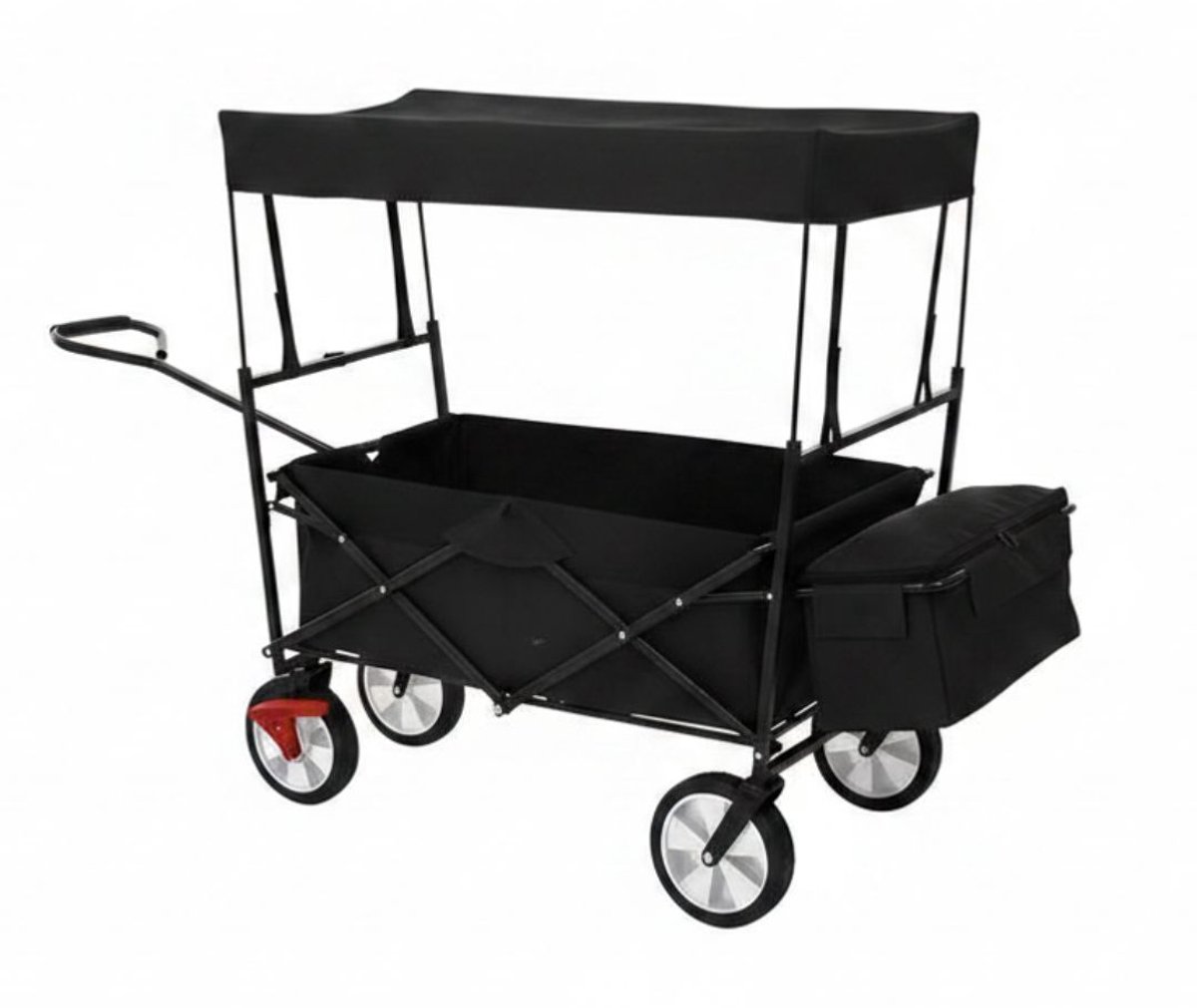 DnA® Transportwagen - Steekwagen - Meubelroller - Zwart - 170cm x 53cm x 104cm