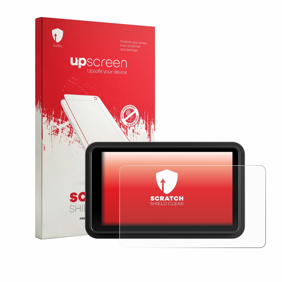 upscreen - Screenprotector voor Atomos Ninja RAW 5" - Folie Beschermfolie transparant