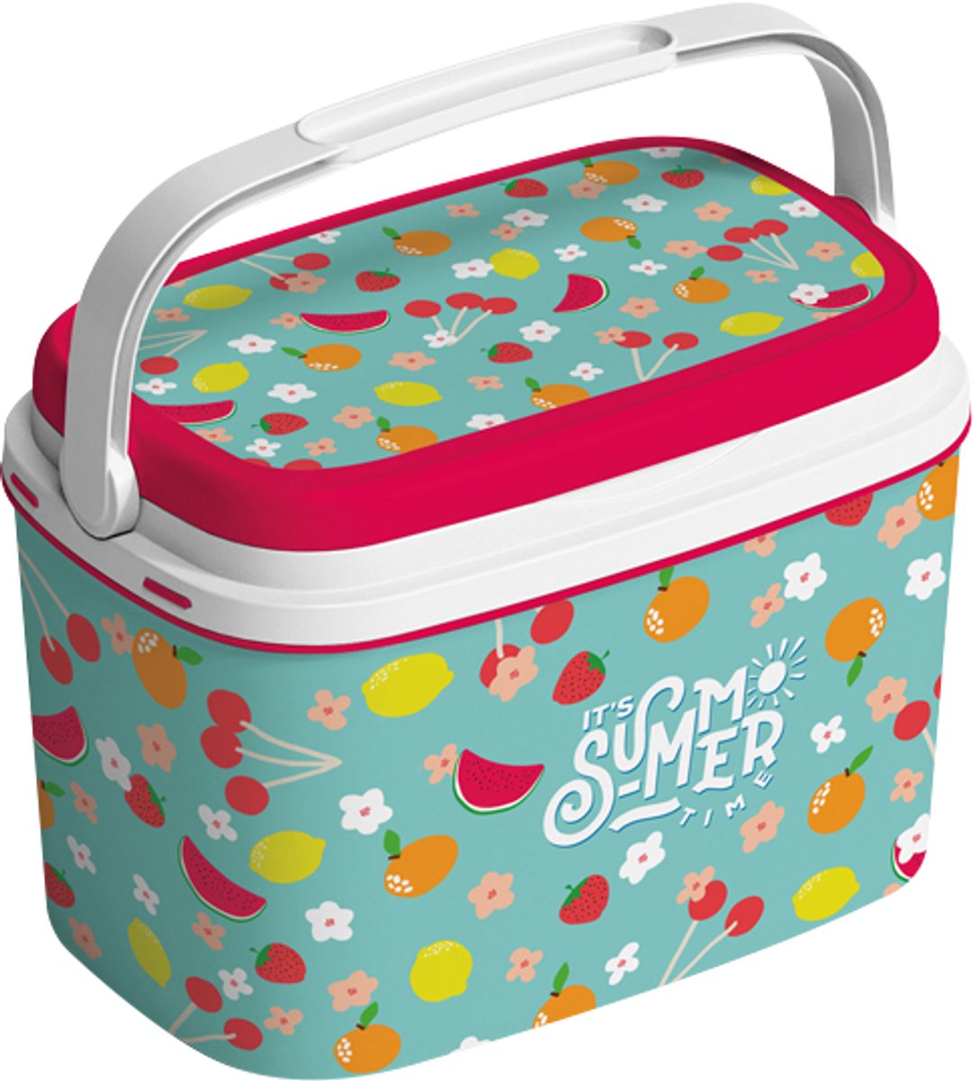 Koelbox Summer time Aqua 6L