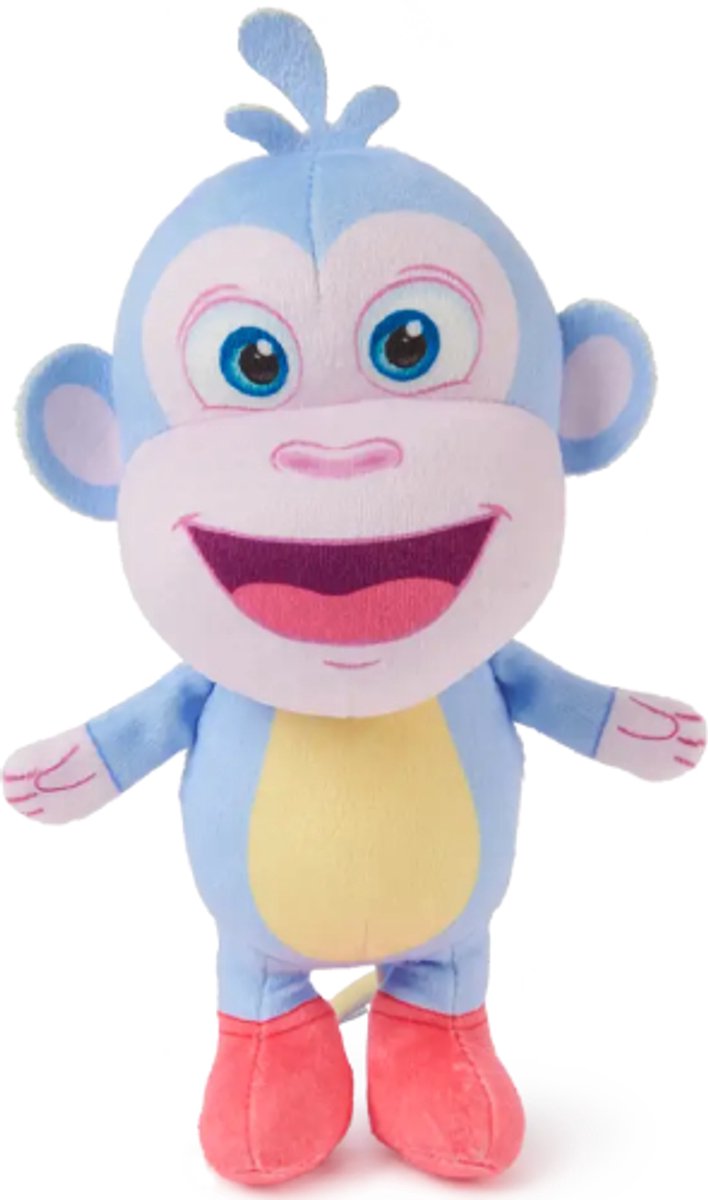 Boots - Dora the Explorer Pluche Knuffel 17 cm - Speelgoed Knuffels voor Kinderen Jongens Meisjes - Dora de Explorer