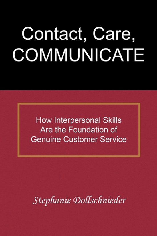 Contact, Care, Communicate - cover