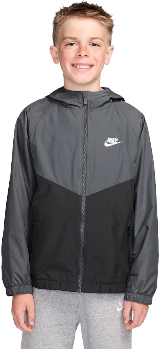 Nike sportswear windrunner in de kleur . Grijs