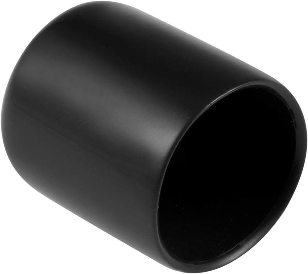 20 Stuks Zwarte Rubber Eindkappen 20mm ID - Flexibele Bescherming voor Schroeven, Kabels en Buizen, Ideaal voor Klussen en Doe-Het-Zelf Projecten