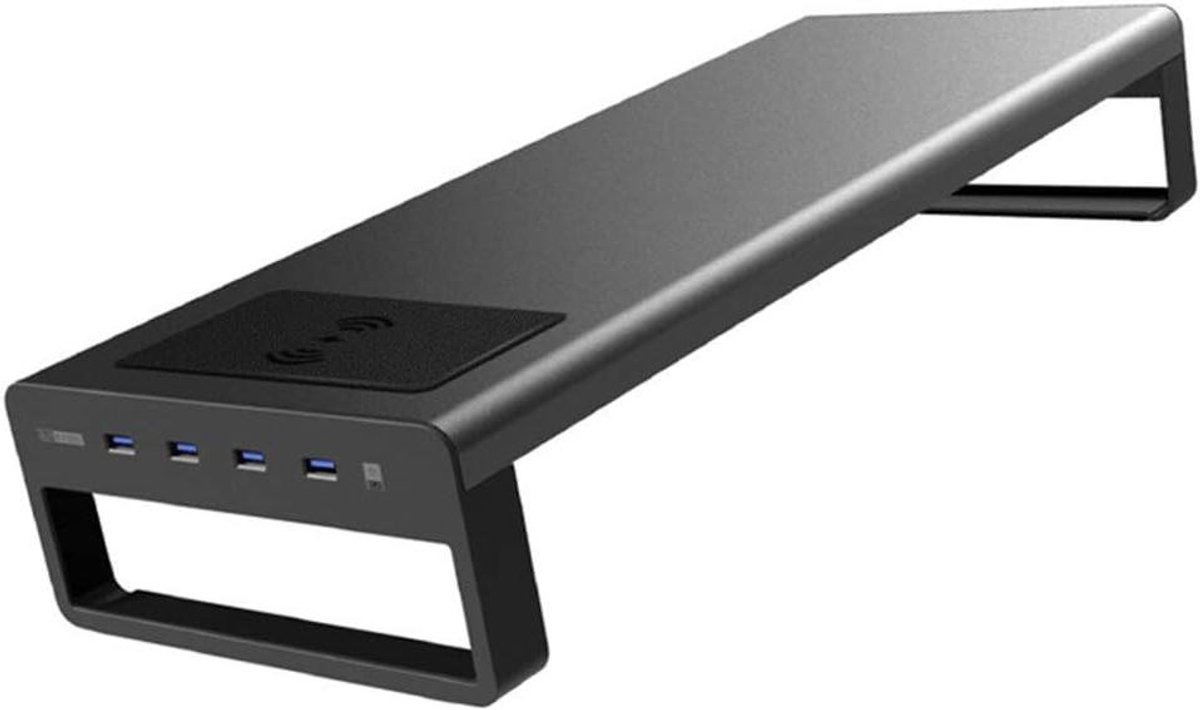 Monitor Stand - Riser Laptop - Bureau Organiseren - Aluminiumlegering - 540*200*90mm - Zilver