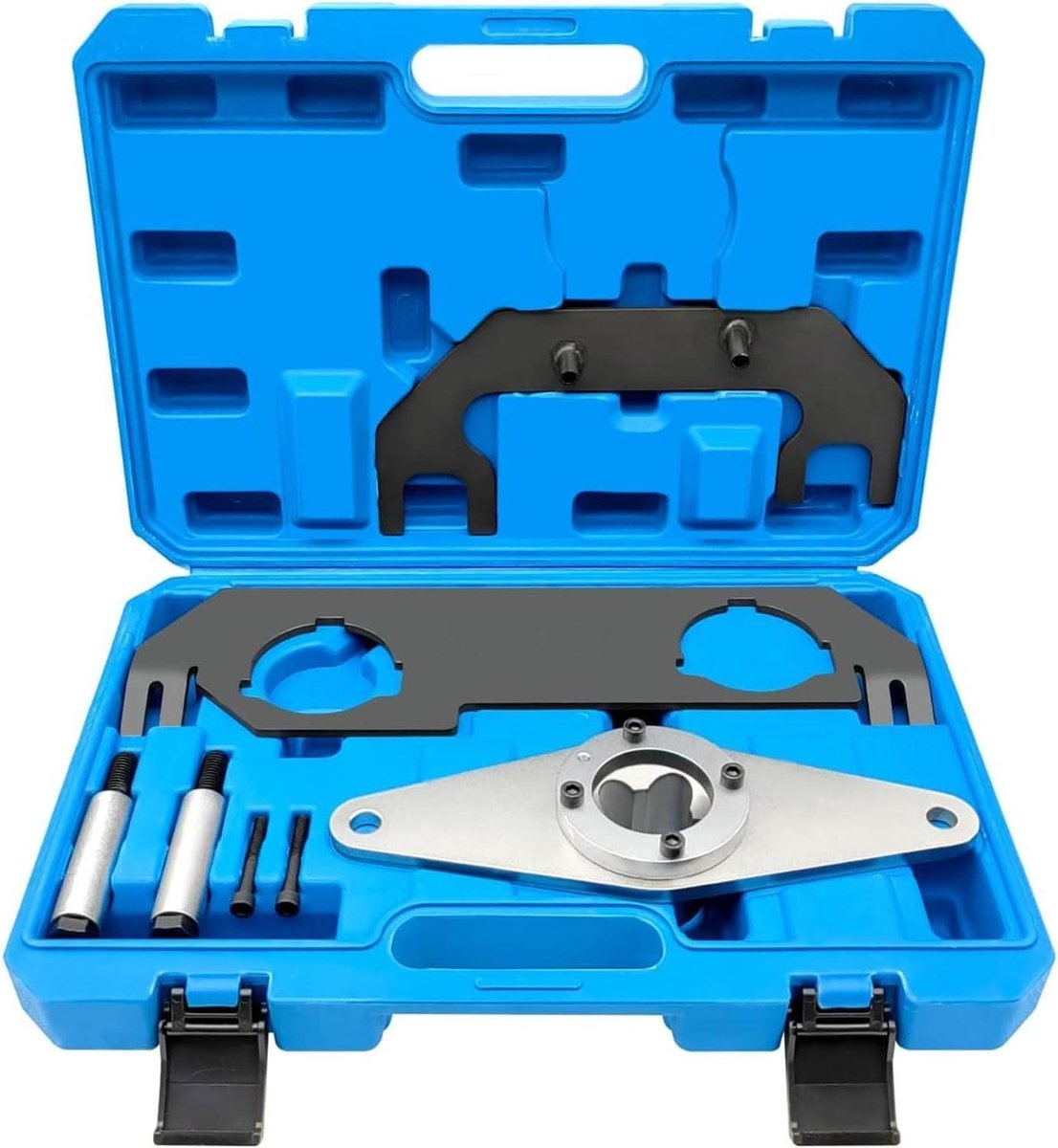 Nokkenas Timing Gereedschap - Motor Vergrendelingsset - Motor Reparatie - Precisie Pasvorm - 40 x 30 x 10 cm - Zwart
