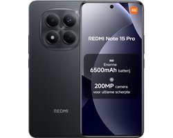 Smartphone-REDMI Note 15 Pro-8GB+256GB-Zwart