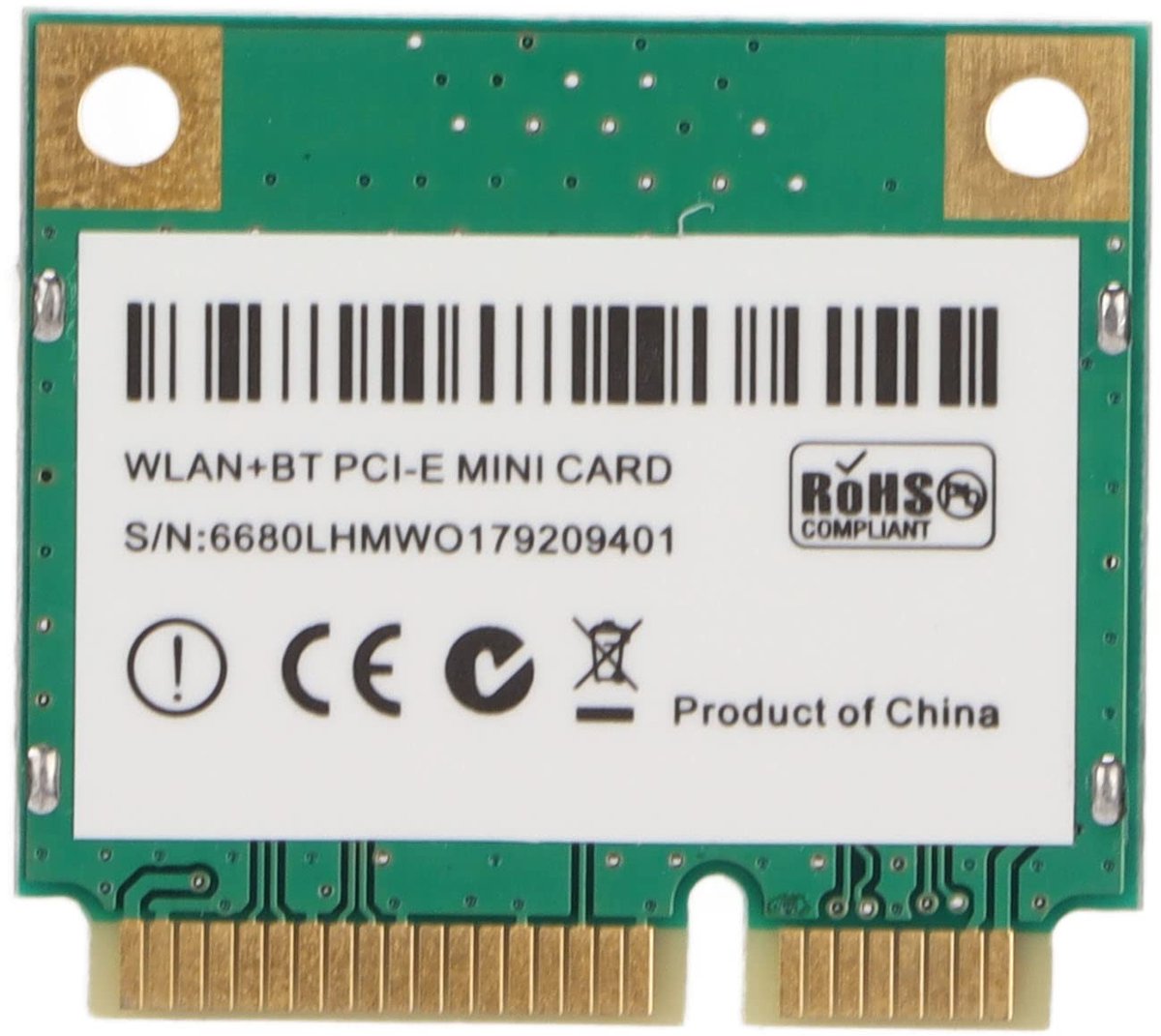 AX210HMW WiFi Kaart - 2.4G/5G/6G BT 5.2 - Mini PCIe Adapter voor Linux en Chrome OS