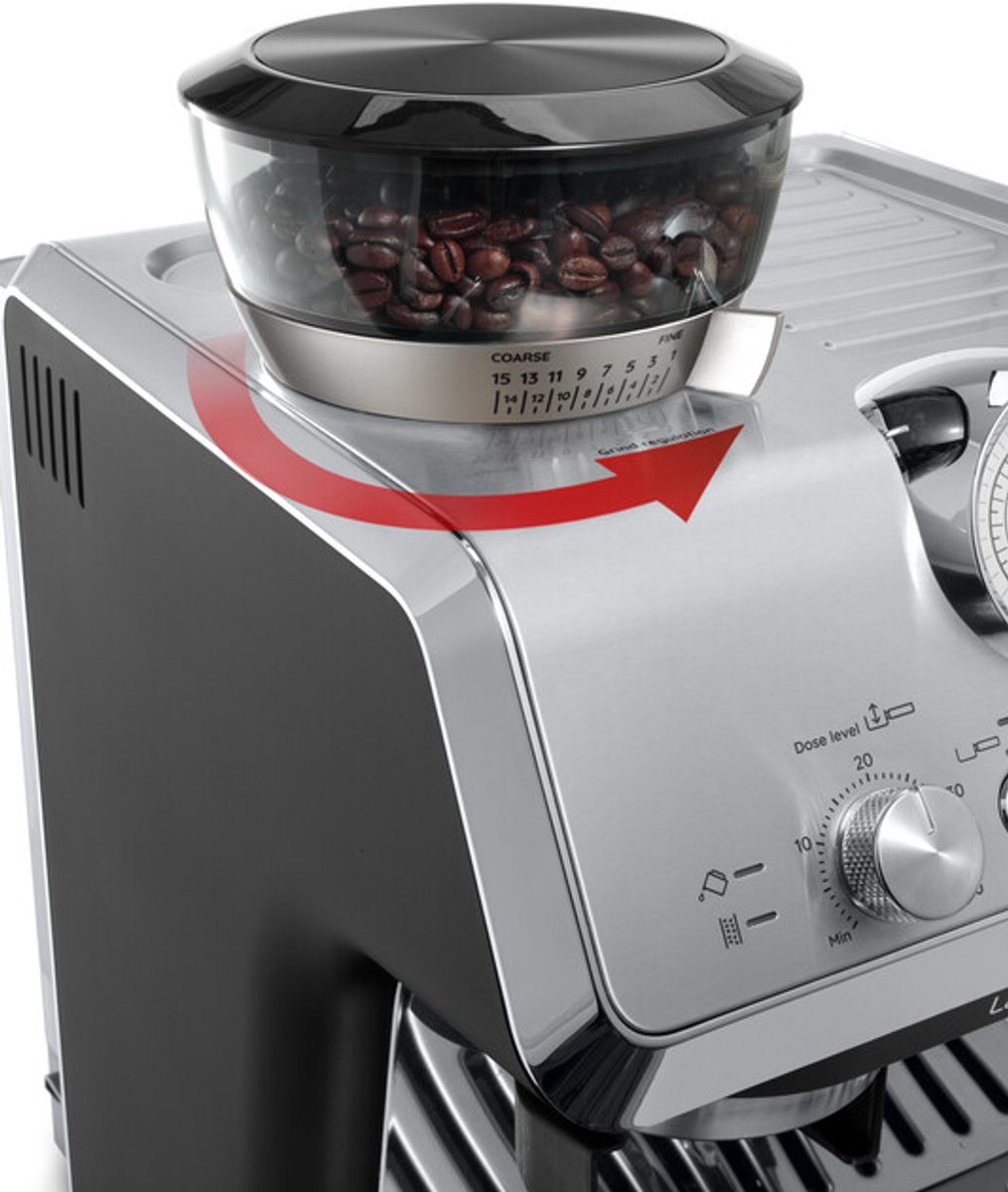 De'Longhi La Specialista Arte Evo - pistonmachine met Cold Brew functie en handmatig stoompijpje - Titanium - EC9255.T thumbnail 2
