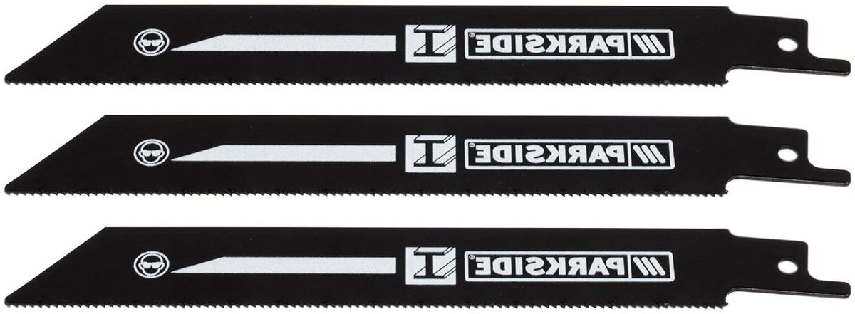 Metaal Zaagbladen - Combi Machine - Metaal Zagen - HSS 18 TPI - 3 Stuks - Zwart