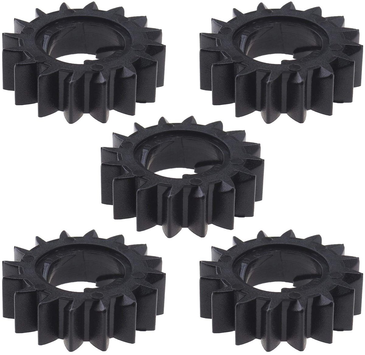 Vlemico - Tandwieloverbrenging - 5-delig - Hoge kwaliteit - Vervangingsonderdelen - Geschikt voor grasmaaiers - Voor Briggs & Stratton - Nylon