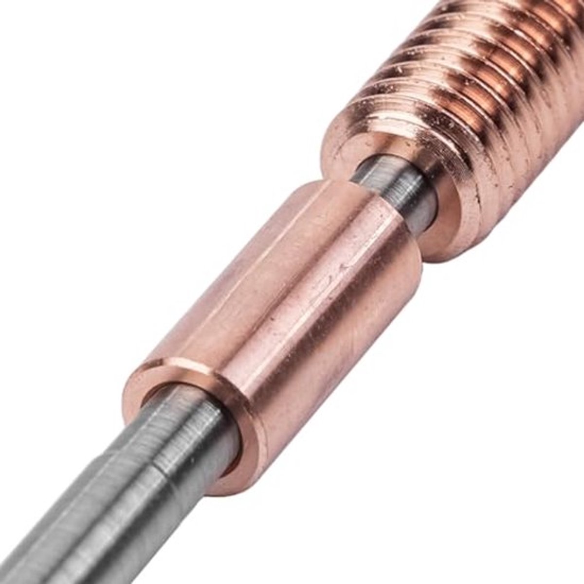 Geschikt voor Ender 3 V3 en K1C 3D-printers, koperen en geharde stalen 0,4 mm snelwissel nozzle voor nauwkeurig en duurzaam printen, 1 stuk
