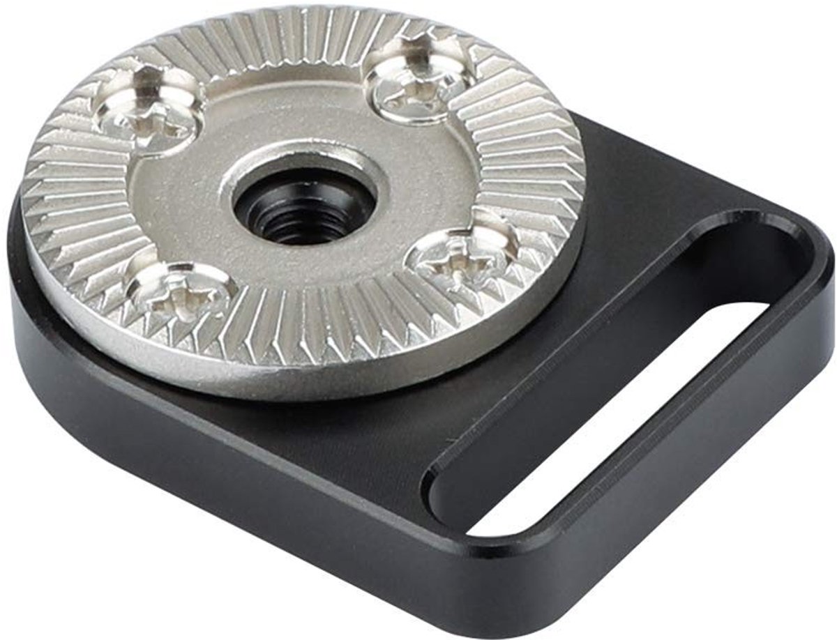 Zeynomax - Camvate rozet standaard M6 verbindingsadapter - Verstelbare adapter - Voor rozetmontage - Handig en veelzijdig - Geschikt voor accessoire..