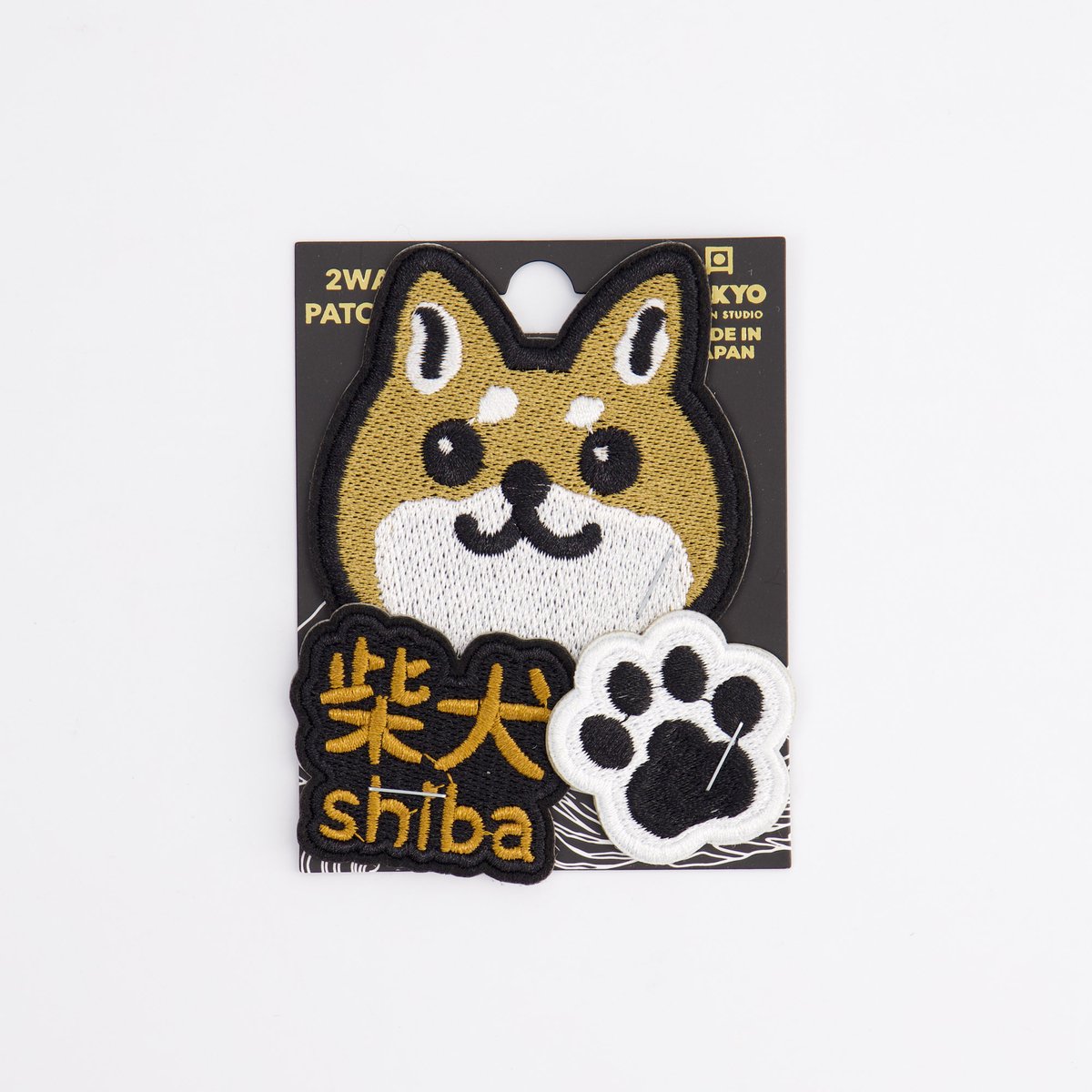 Tokyo Design Studio - Shiba Dog Patch - 2 Way - Decoratie Patch