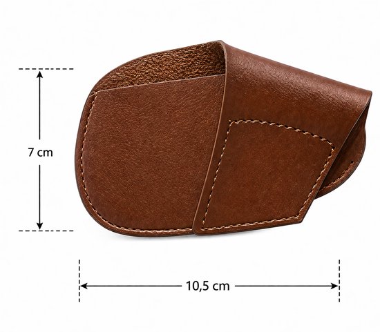Golf Club Covers IJzer Bruin - Golf Headcover Set - Bescherming voor je IJzers - Golfclub Covers - 10 stuks - Leer - Golf Accessoires - Golf Headcovers - Golf Spullen van GOLF — afbeelding 4