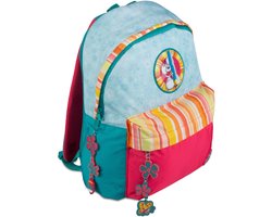 Diddl - sac à dos - compartiment principal spacieux avec poche avant et fermeture éclair - bleu