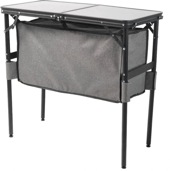 Happy Rhino - Opbergkast Vikos - Polyester - Campingkast - Voorraadkast - Kampeerkast - 40 x 4 x 68 cm — afbeelding 4