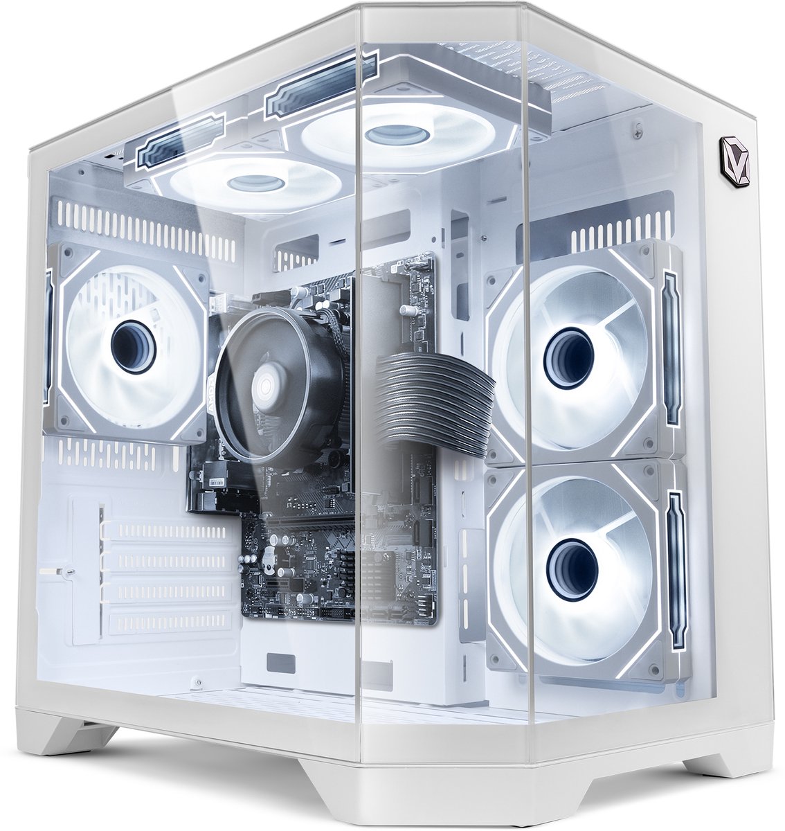 Vibox Gaming PC - Ryzen 3 3200G - Onboard Videokaart - 16GB RAM - 1TB SSD - Windows 11 - WiFi 6 + Bluetooth 5.4