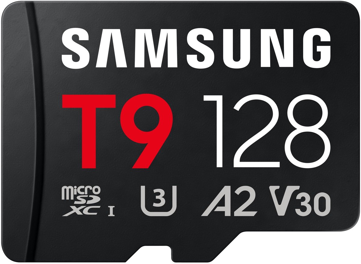 Samsung T9 + Card reader - 128GB - microSDHC™ - UHS-I