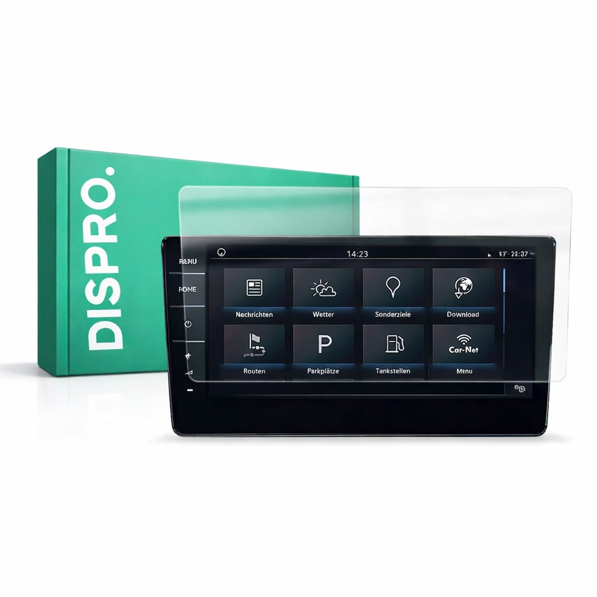 DISPRO Screenprotector Volkswagen Golf Pro – Matte Anti‑Fingerprint