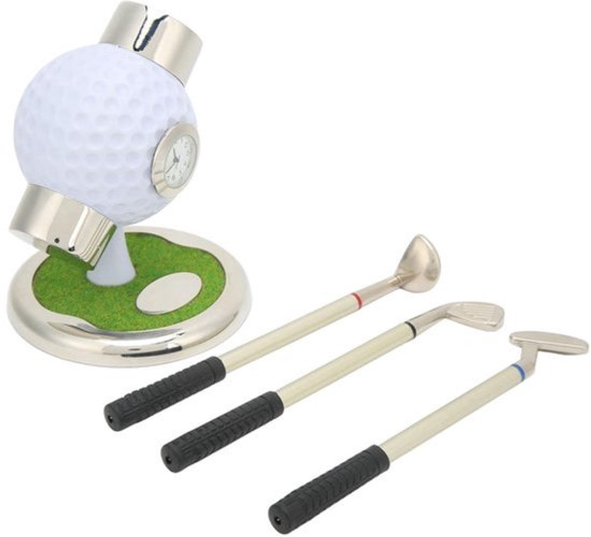Golf Penhouder - Lifelike Design - Cirkelvormige Basis met Pens