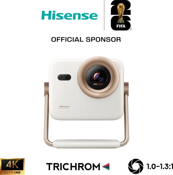 Hisense M2SE-PRO 4K UHD projector 1300 lumen 1000:1 contrast WiFi Bluetooth 20W speakers 3D Home Cinema