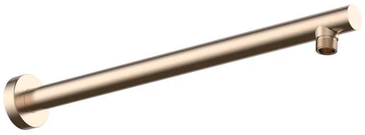 DutchLine - Grip Douchearm 450mm – Geborsteld koper