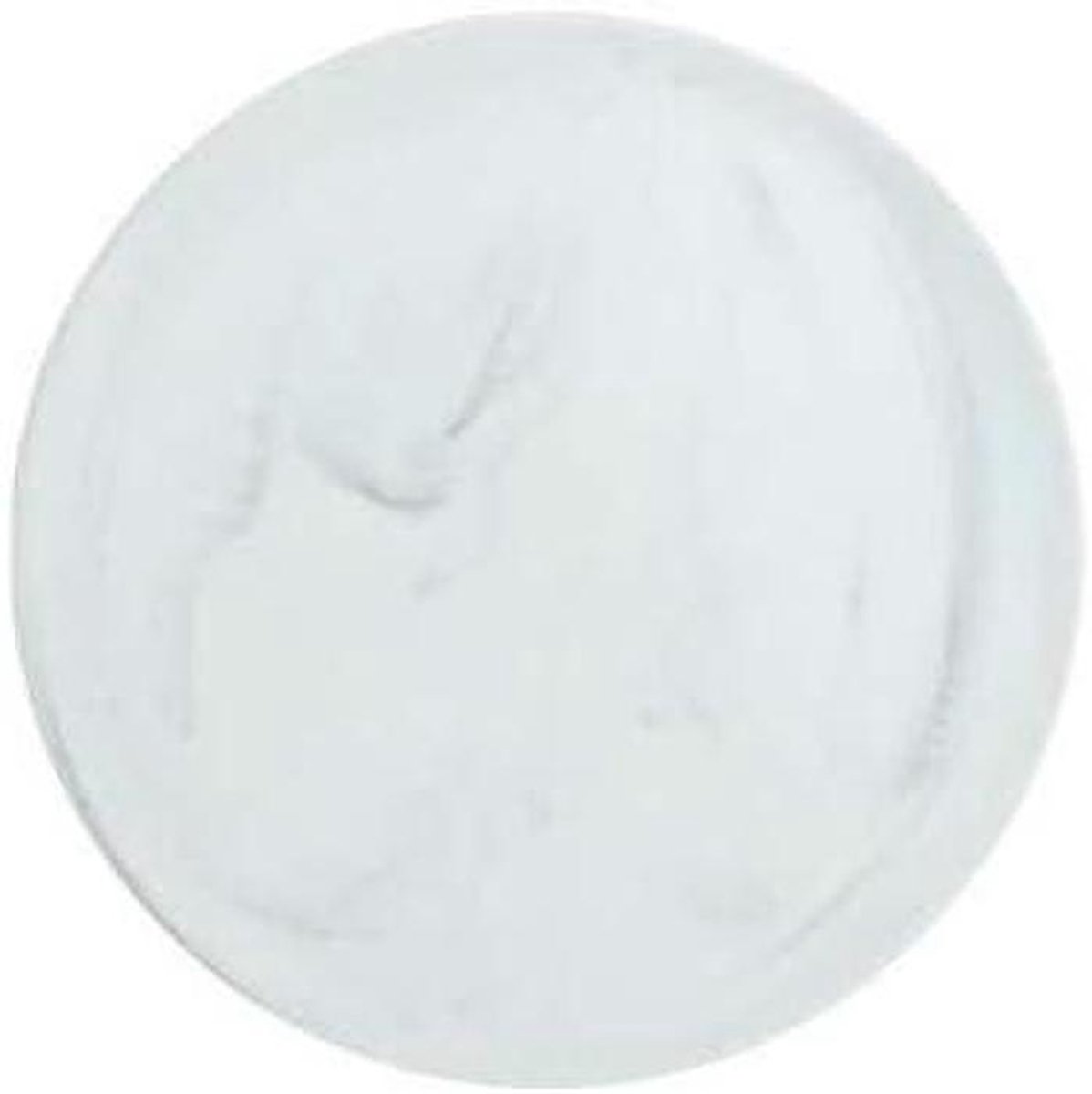Keramische Plaat - Dessertbord Onderlegger - Presenteren van Gebak - Glad Glazuur - 20cm - Wit