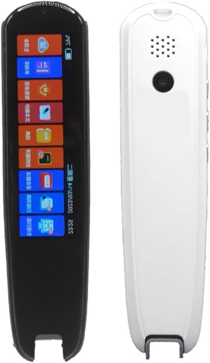 Scan Pen - Vertaal Pen - Talen Leren - 134 Talen Vertaling - 3.38 Inch Scherm - Wit