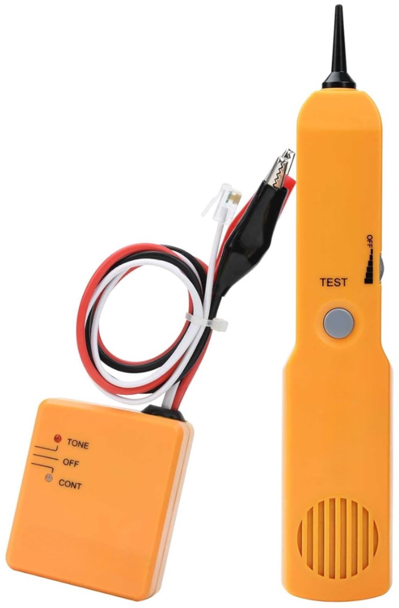 HEZIVO® Professionele Kabelzoeker - Kabeltester - Kabeldetector - Kabel Zoeken en Volgen - Met Geluid