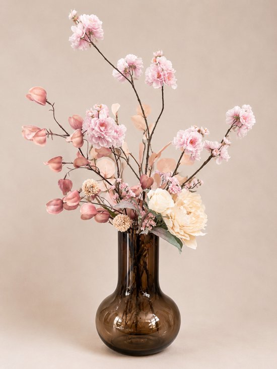 Foto: Zijden bloemen boeket zijden boeket lieve bloesem onderhoudsvrij kunstbloemen