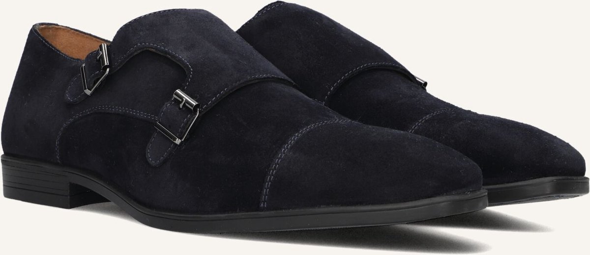 STEFANO LAURAN Stefano Lauran Gesp Nette schoenen - Business Schoenen - Heren - Blauw - Maat 40