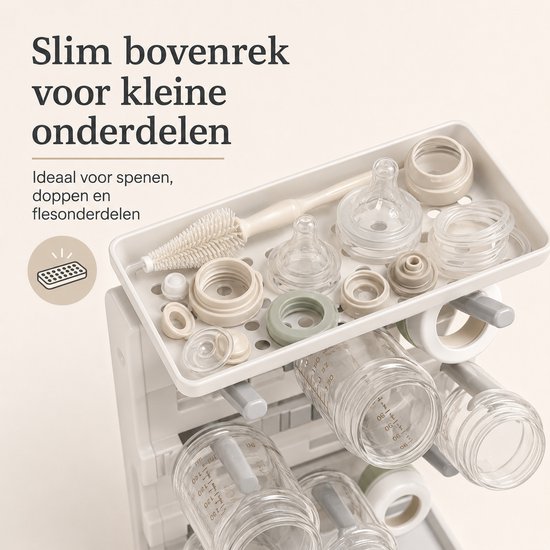 Bangosa - Flessenrek voor Baby - Flessen Droogrek - Flessenrek Baby - Droogrek Flessen - Flessendrager van Bangosa — afbeelding 3