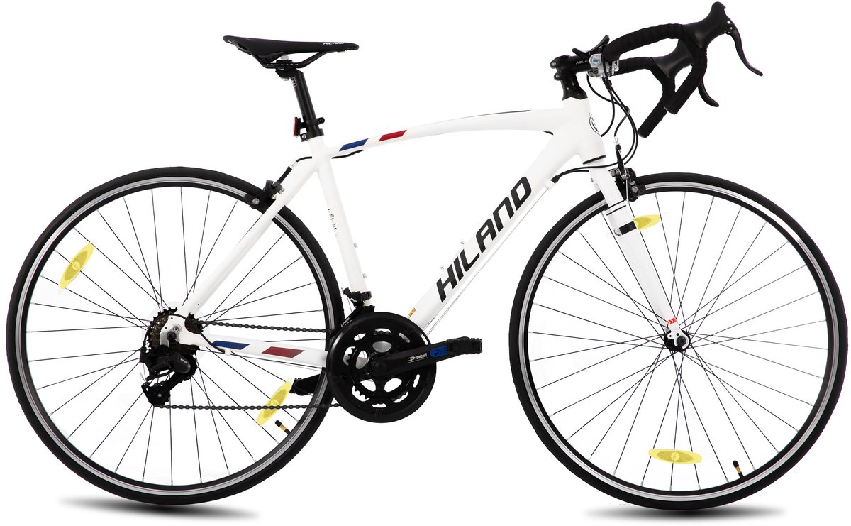 HILAND Racefiets - 700C - 14 Versnellingen - Lichtgewicht Aluminium Frame - Wielrenfiets voor Heren & Dames - 28 Inch