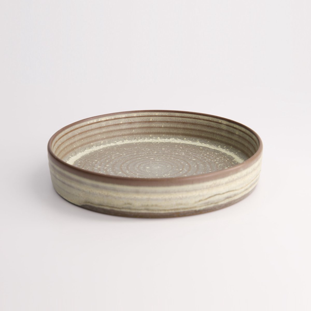 Tokyo Design Studio - Gold Sand Bord - Grijs/Goud - 16,5 x 3 cm
