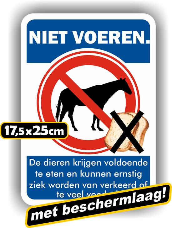 Ne pas nourrir les Paarden .